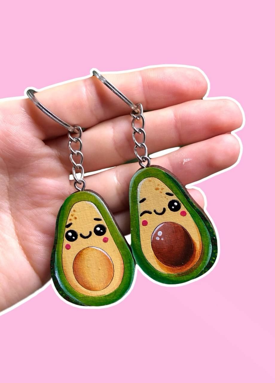 Парные брелки "Авокадо" Handmade (356103802)