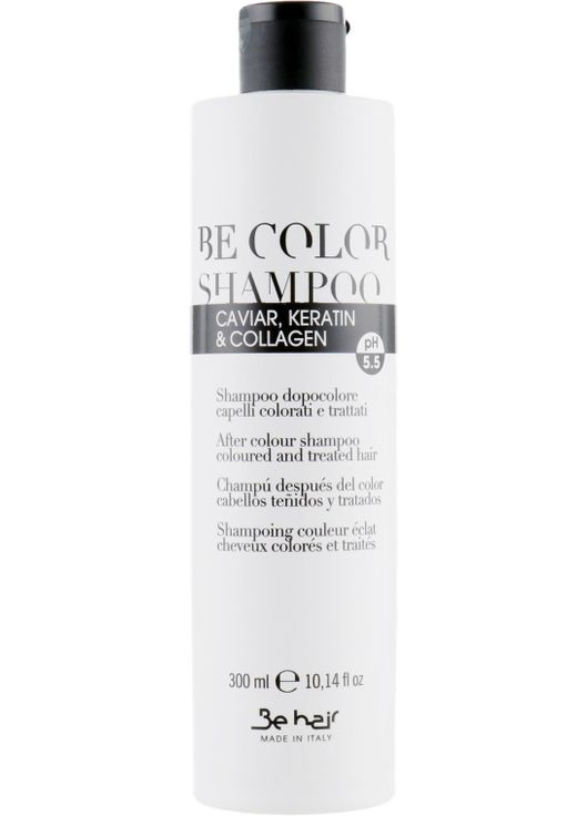 Шампунь для кольорового волосся Be Color Shampoo Keratin & Collagen 300ml (484967-126105) Be Hair (368666008)