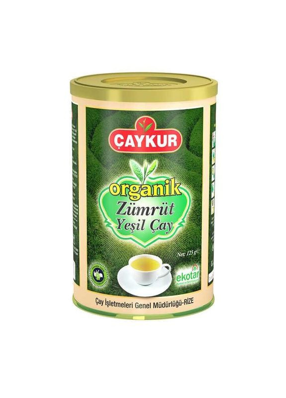 Турецкий зеленый чай Çaykur Organik Zümrüt 125 г Caykur (333834828)