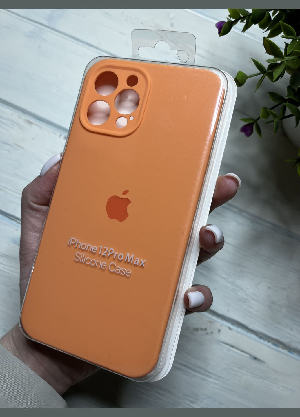 Чехол на iPhone 12 ProMax квадратные борта чехол на айфон silicone case full camera на apple айфон Brand iphone12promax (293151818)