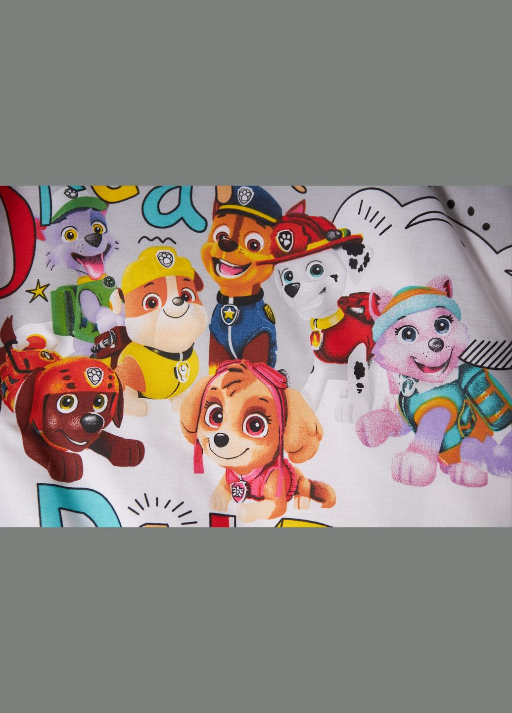 Комплект постільної білизни Бязь Gold Люкс King Size 220x240 наволочки 2х50х70 (MS-820003991) Moon&Star Dream Patrol (288536184)