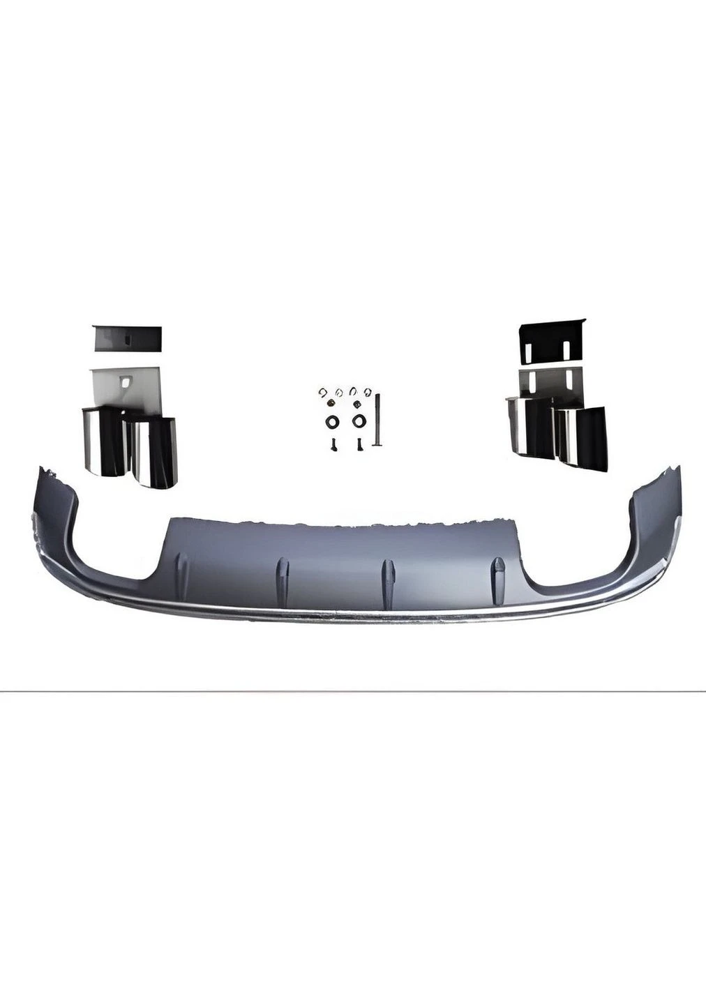 Задній дифузор (для S/S-Line, HB, 2012-2020) для Ауди A3 рр A+ (392721089)