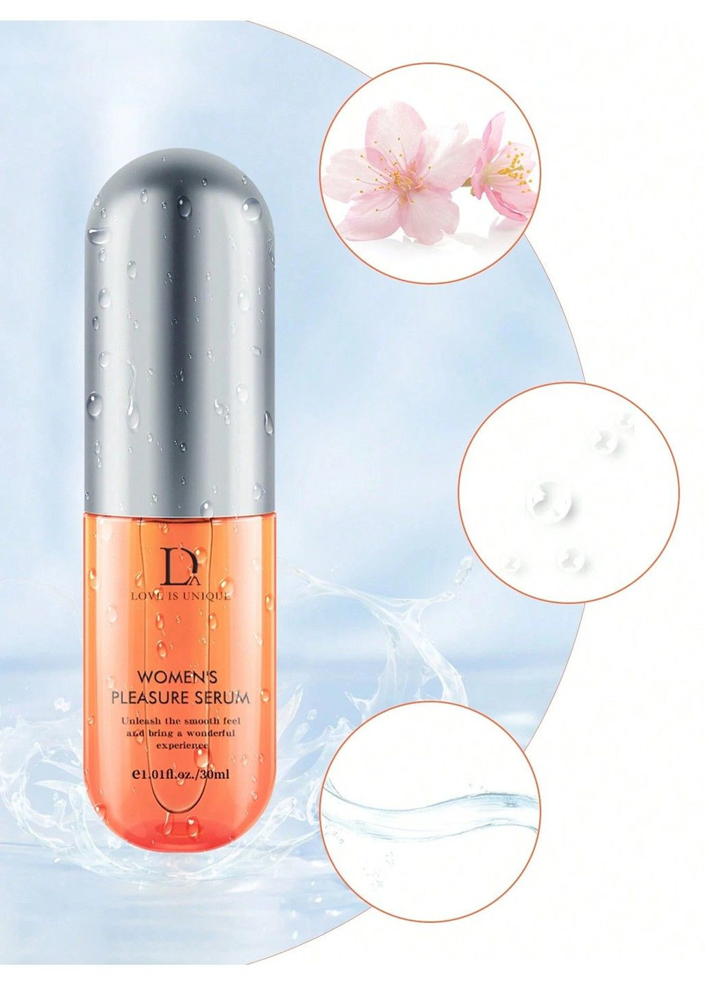 Интимный гель D-Love для возбуждения и усиления женского оргазма 30 ml DUAI (284279101)