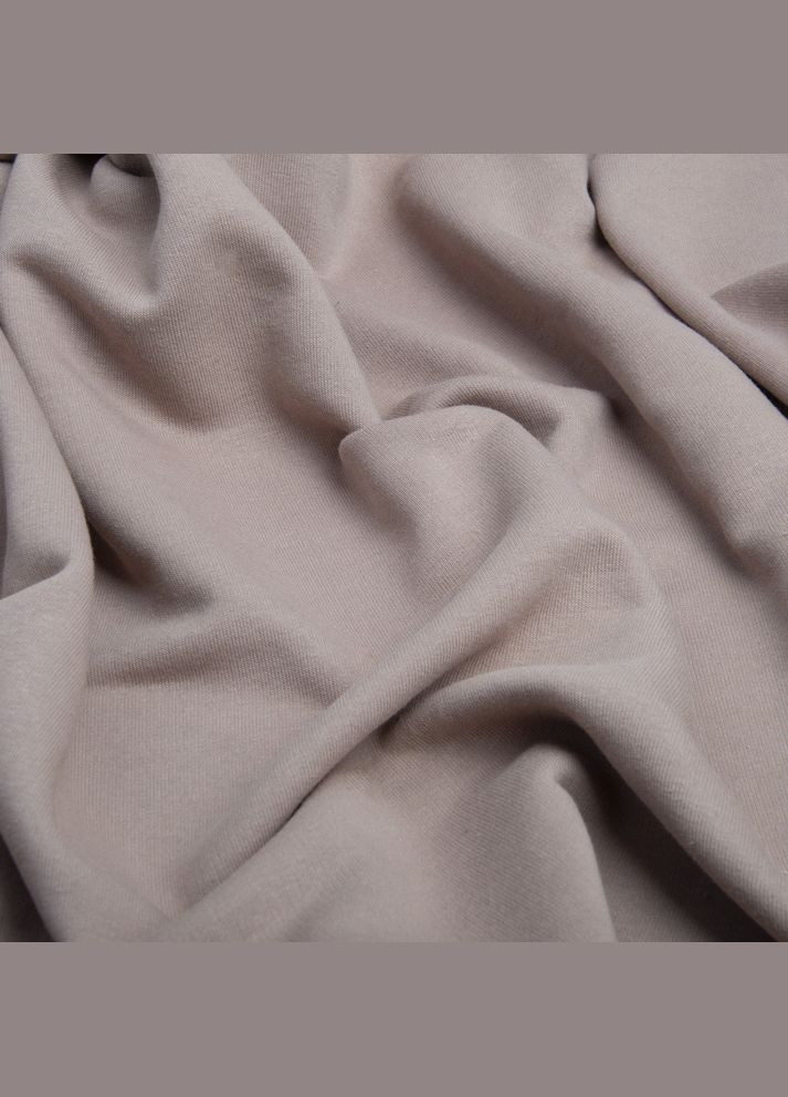 Тканина трикотаж трьохнитка петля Сезон капучино беж тепла для спортивного одягу IDEIA (289552673)