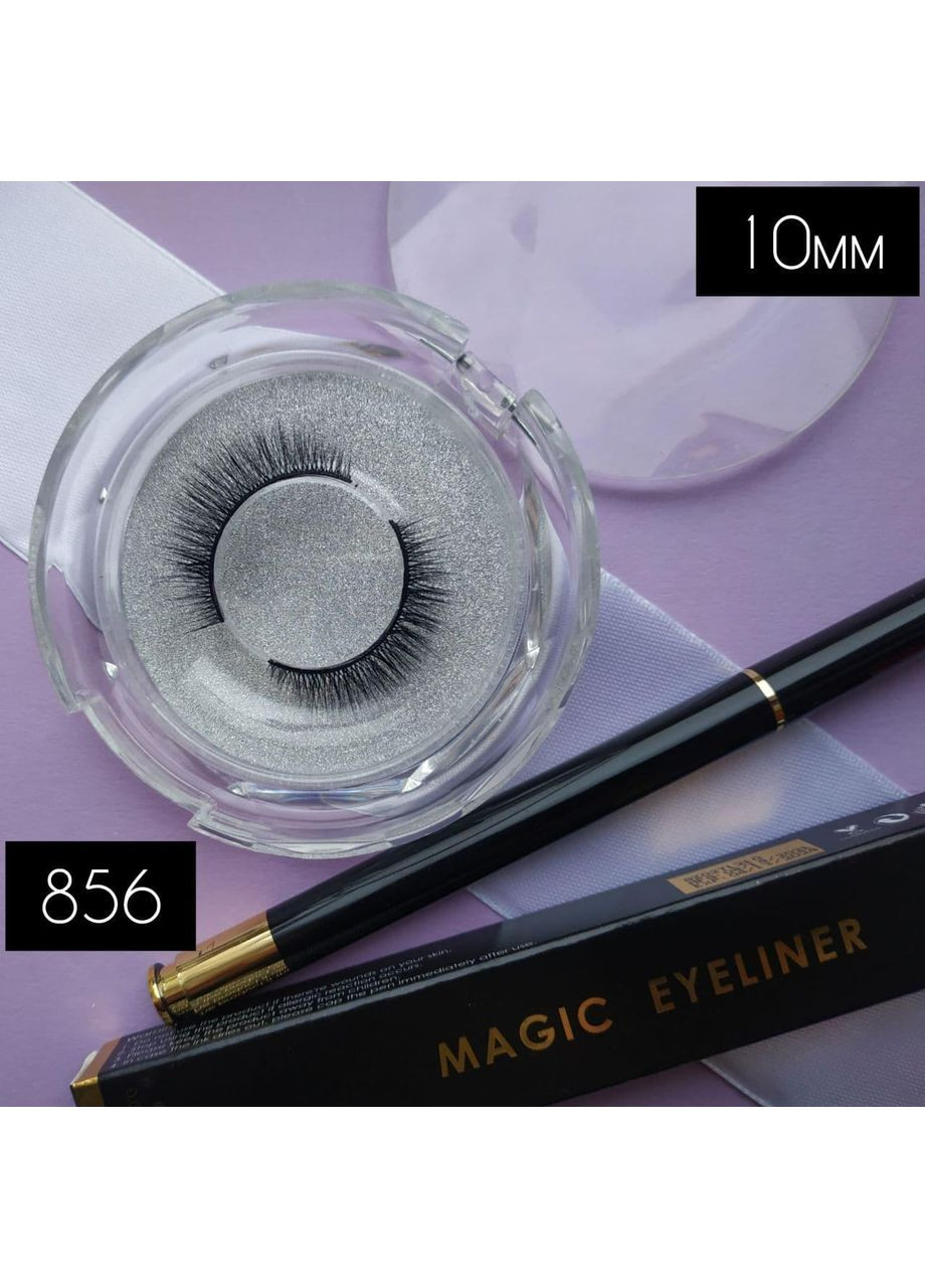 Многоразовые ресницы Одна модель на выбор + маркер подводка для надевания без клея без магнитов Magnetic Lashes (366668432)