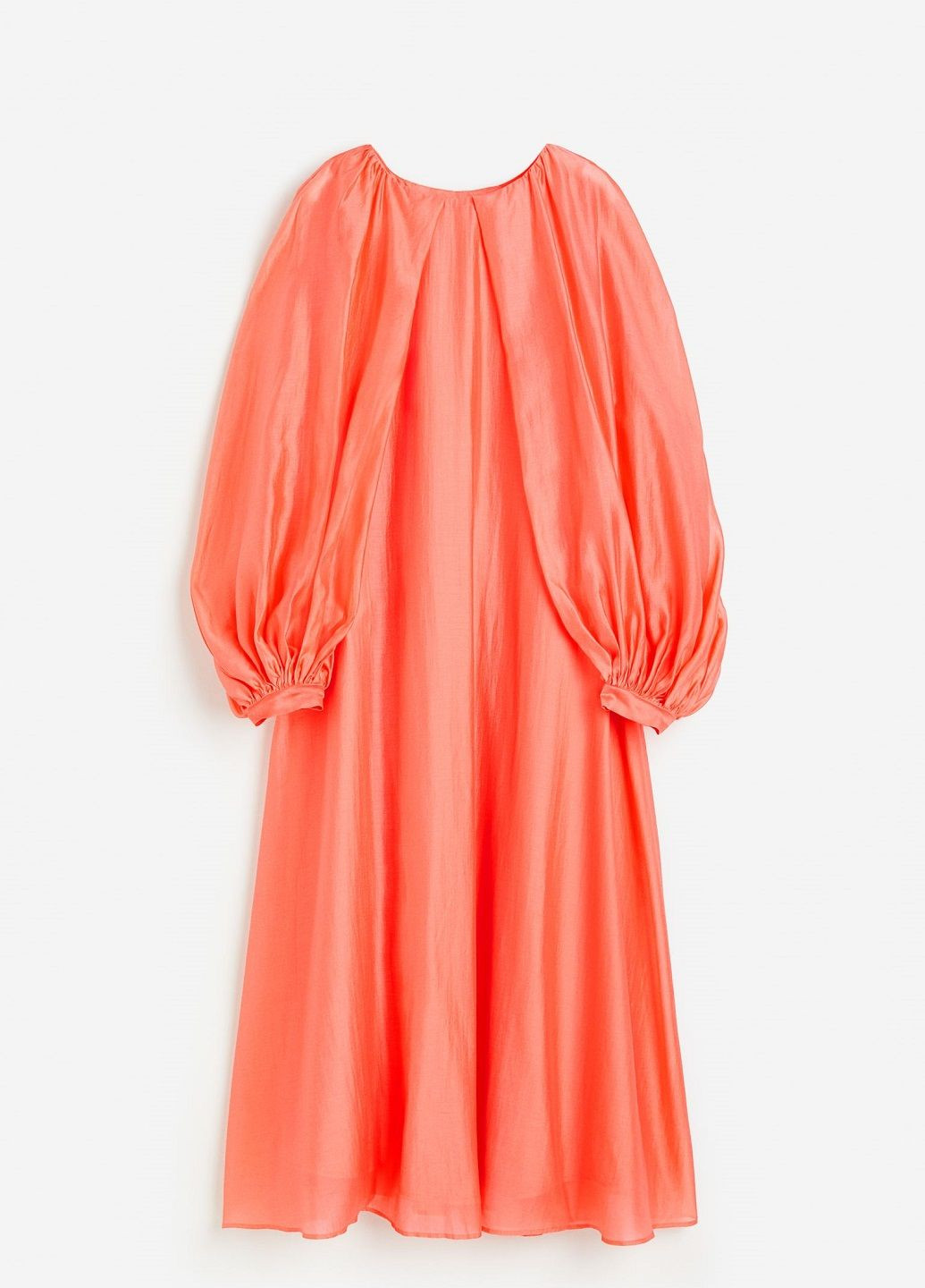 Коралова святковий сукня H&M однотонна