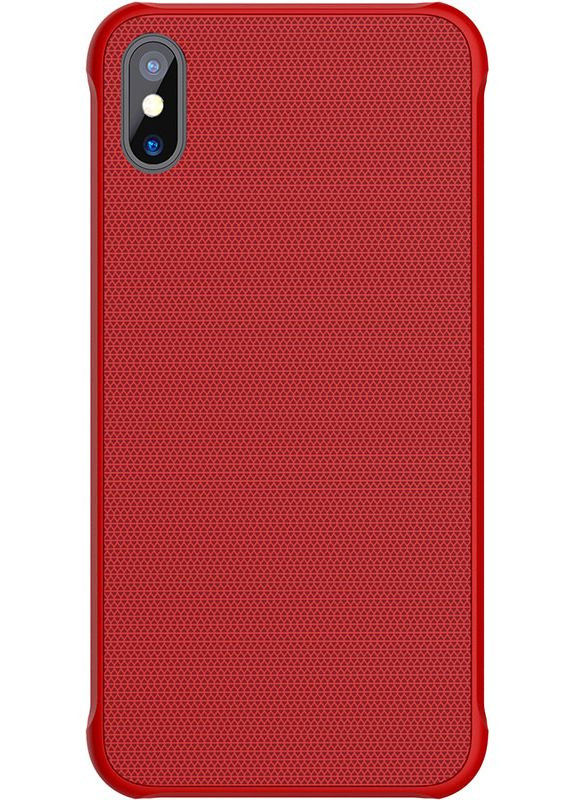 Чехол-накладка Tempered Magnet Case Apple iPhone X Red Nillkin (301781797)
