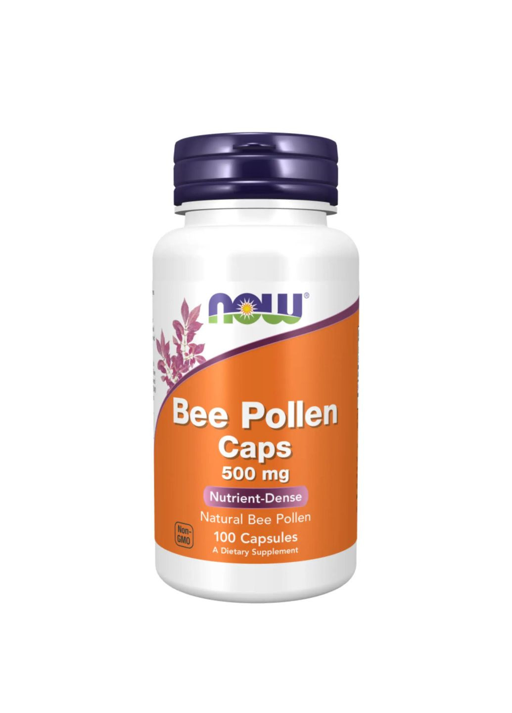 Bee Pollen 500mg - 100 caps Пчелиная пыльца для омоложения Now Foods (282720294)