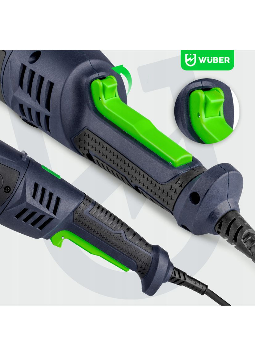 Болгарка (угловая шлифмашина) 2400Вт 230мм Wuber (340072986)