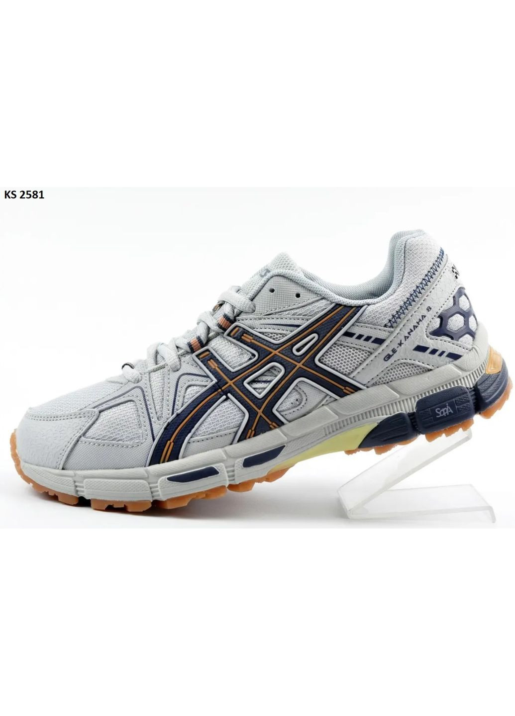 Бежеві Осінні кросівки чоловічі asics gel-kahana 8 beige асікс гель кахано No Brand