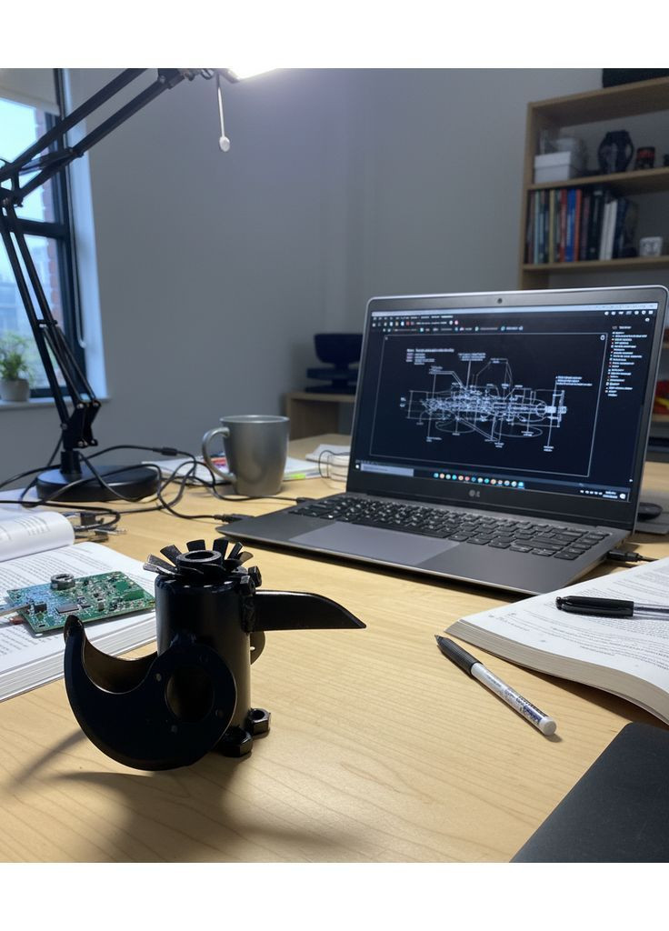 Чорний металевий тукан, мініатюрна сталева скульптура, птах для декору Komfolino (369619947)