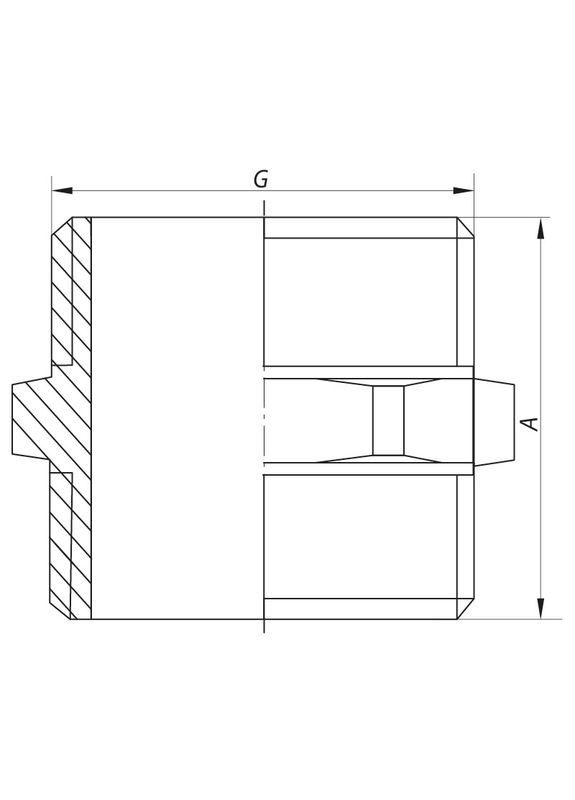 Ниппель 3/4'' WM.N08 (KR2990) KOER (315506212)