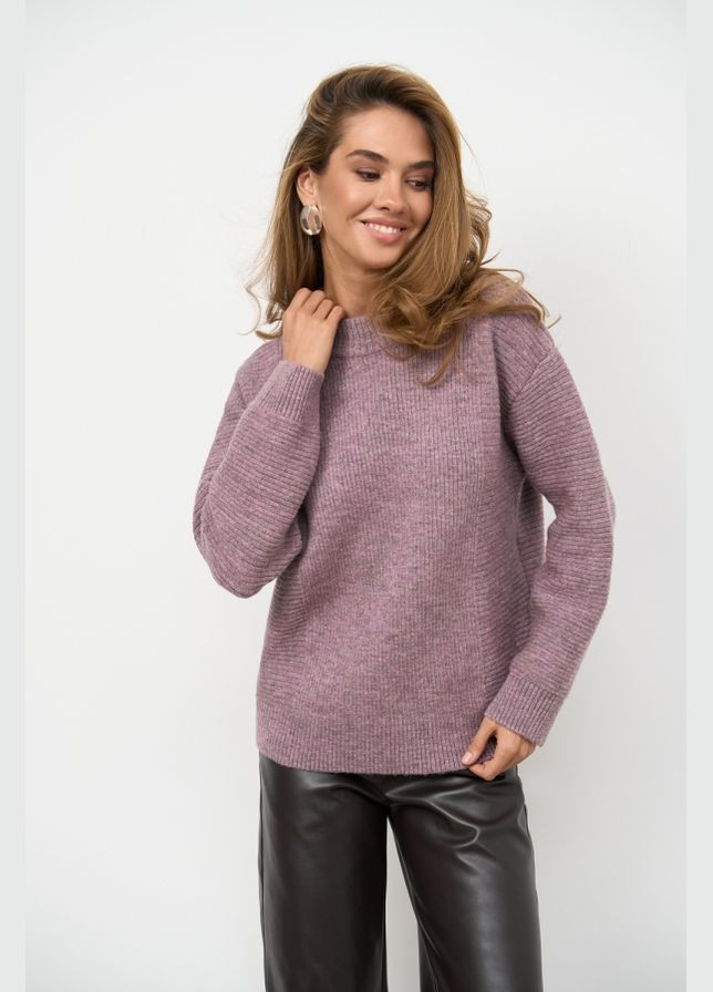 Бледно-розовый демисезонный свитер 2834 Bellise