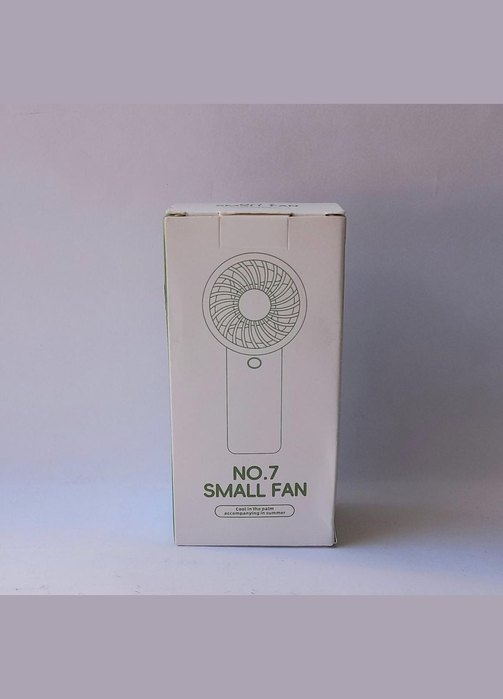 Ручной вентилятор от 2 батареек ААА WF17 белый No Brand (301941426)