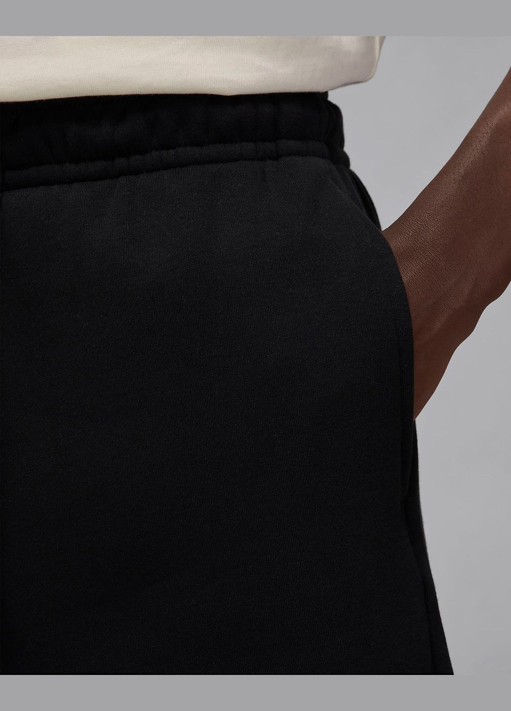 Шорти чоловічі Brooklyn Fleece FV7285-010 чорні Jordan (316546053)