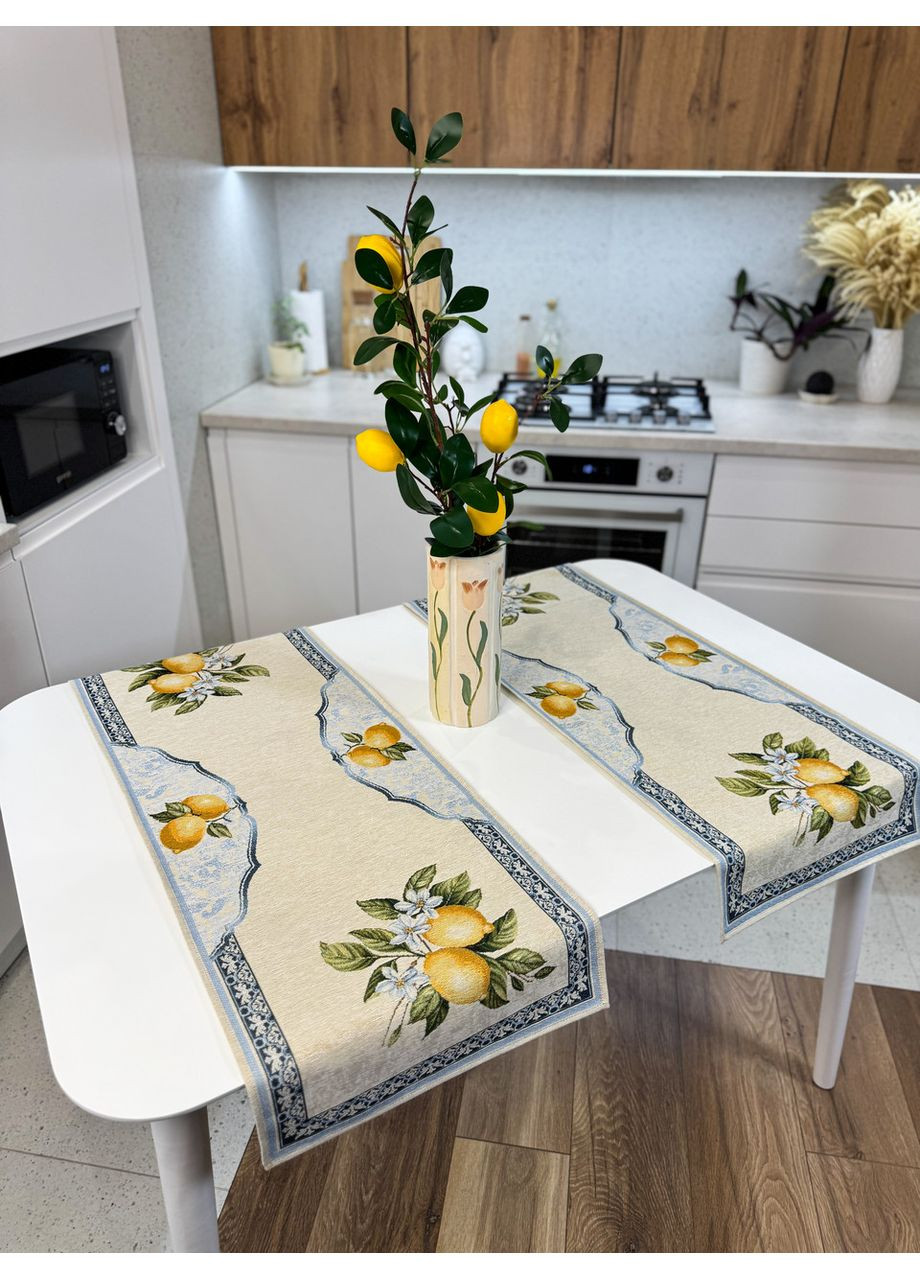 Доріжка на стіл гобеленова 37x100 см. Lemon No Brand (360890016)