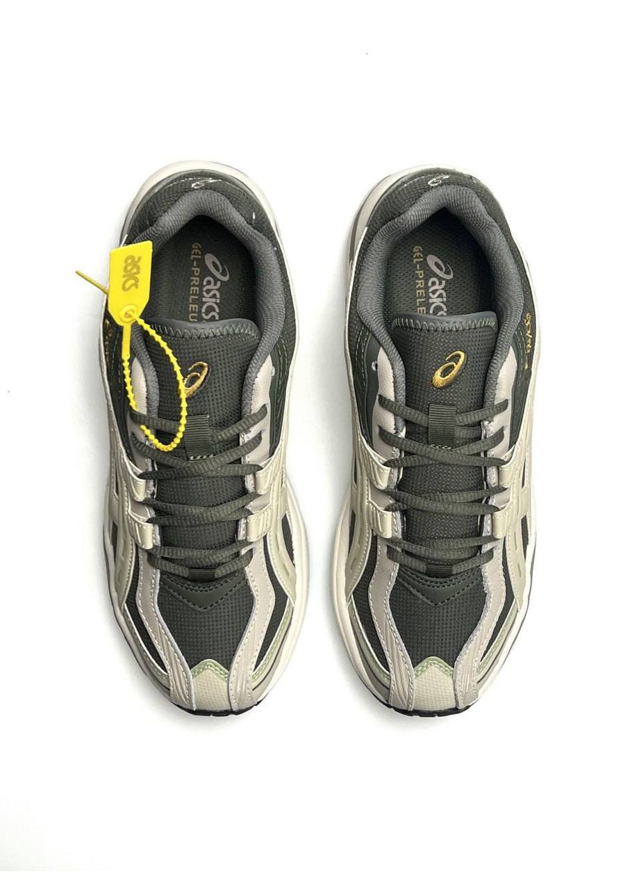 Оливковые (хаки) демисезонные кроссовки мужские No Brand