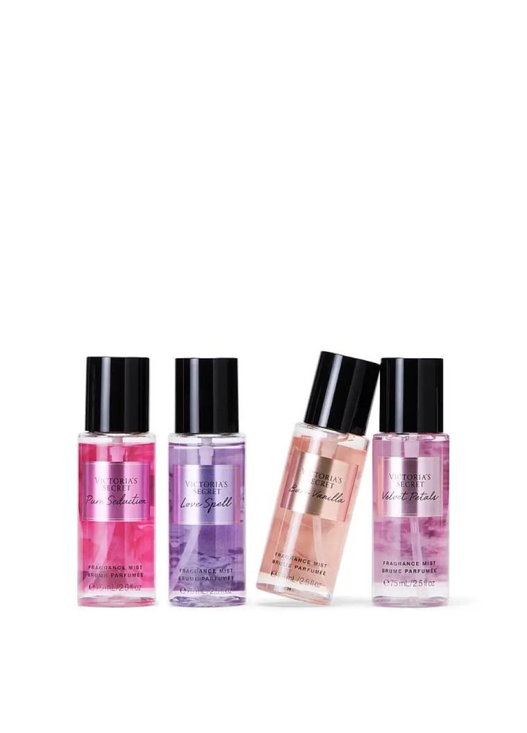 Подарунковий набір міні містів Вікторія Сікрет Victoria's Secret Mini Mist Discovery Gift Set Bare (372013125)