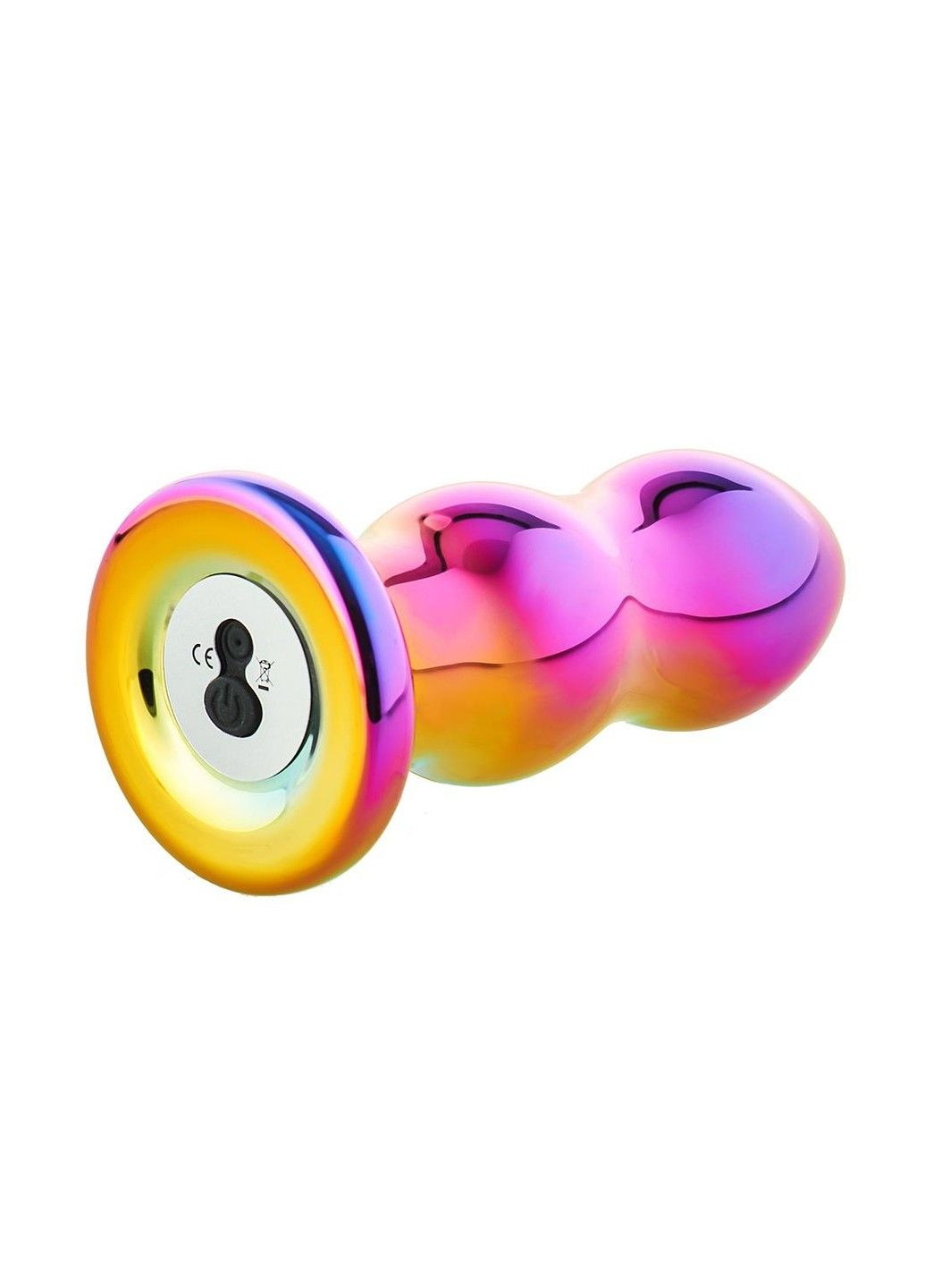 Анальна пробка із вібрацією дворівнева скляна GLAMOUR GLASS Dream Toys (315497573)