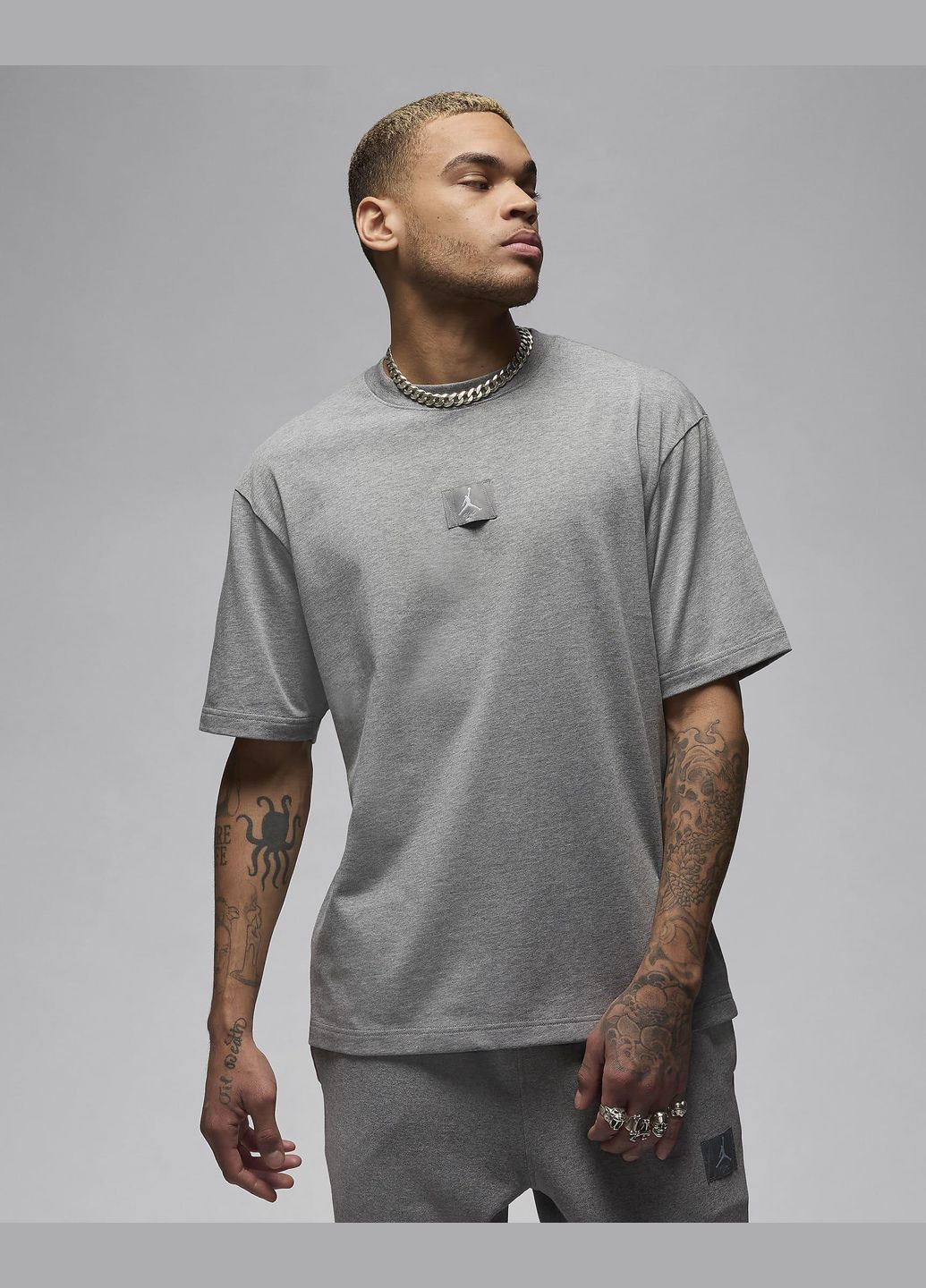 Комбінована чоловіча футболка flight essentials 85(fz1912-091) Jordan