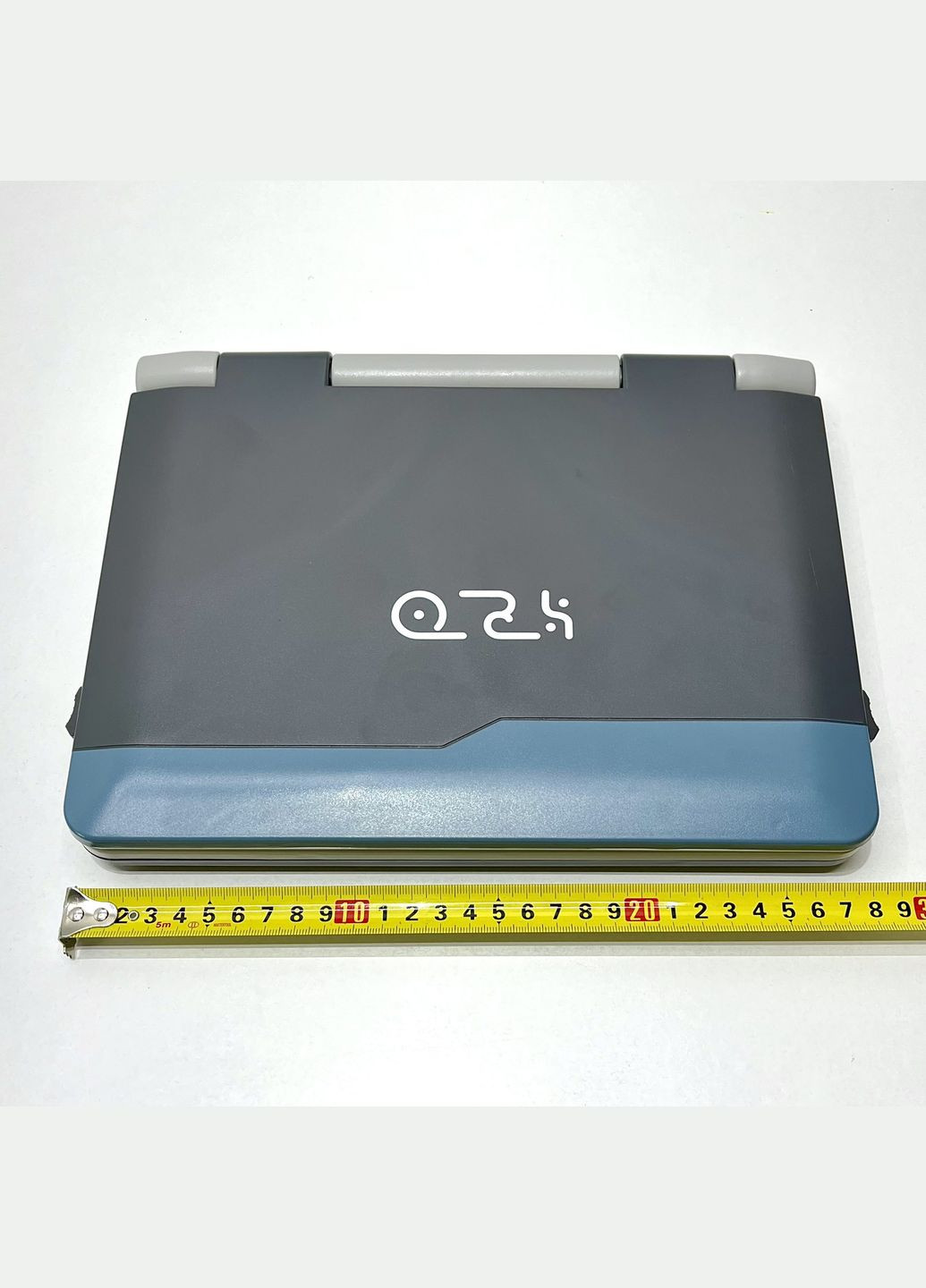 Ноутбук дитячий інтерактивний режими вивчення цифр алфавіту укр та англ мова Сірий (88777) WToys (318070130)