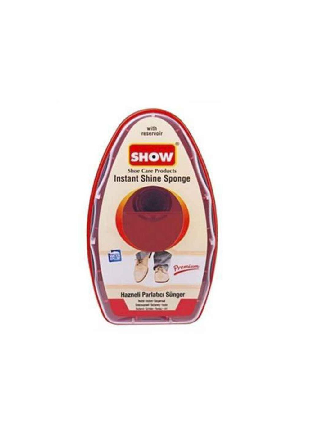 Губка для обуви с дозатором блеск, бесцветная Show (359436792)