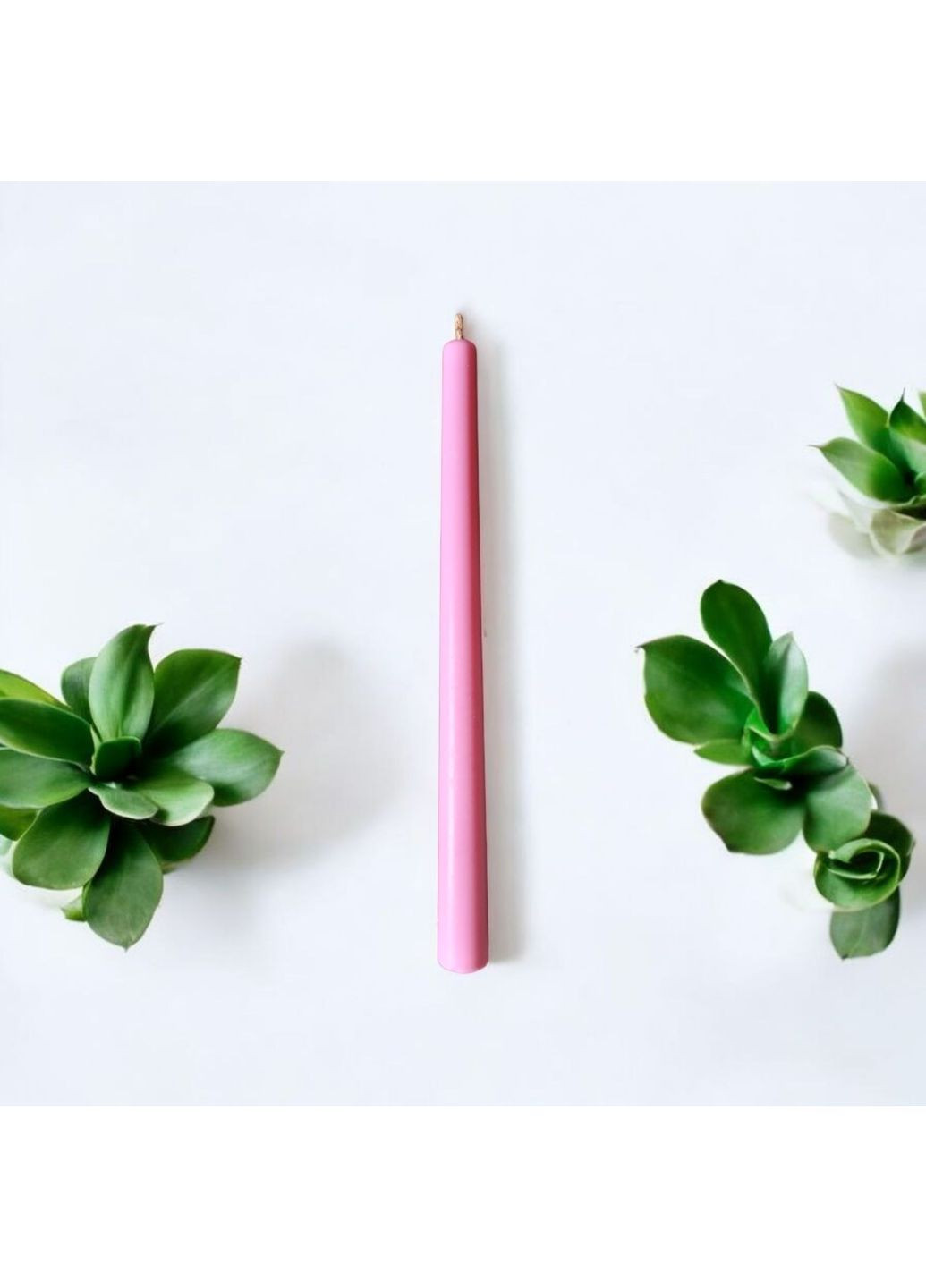 Свічки столові свічки ручної роботи витончені свічки з натурального воску екологічні стандартної висоти Handmade Studio - AV (366883175)