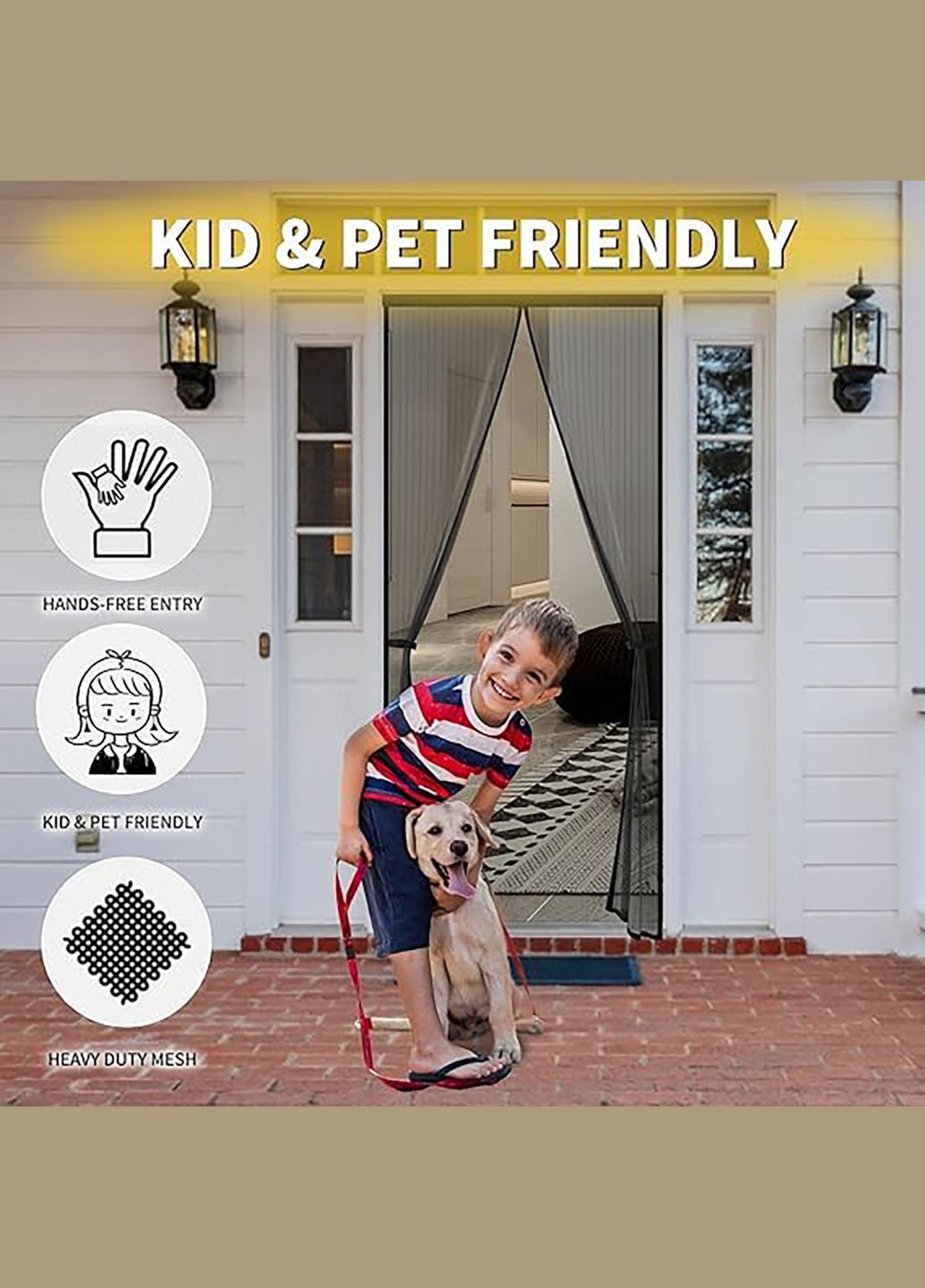 Антимоскитная магнитная штора москитная сетка на магнитах, занавеска от мух комаров насекомых 220х100 см Yu Xin (302492101)