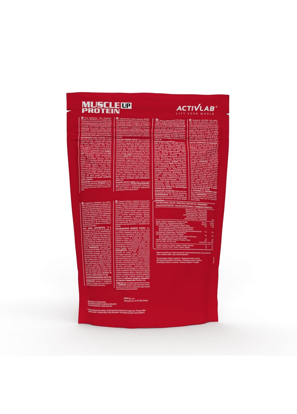 Протеин Muscle Up Protein, 700 грамм Клубника ActivLab (294930152)