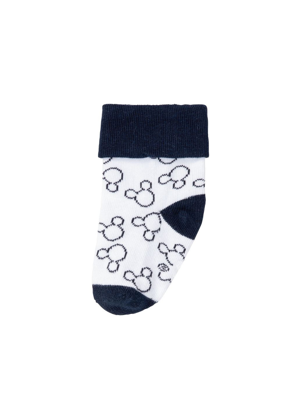 Шкарпетки бавовняні для хлопчика Mickey Mouse 370498 темно-синій Disney (263343666)