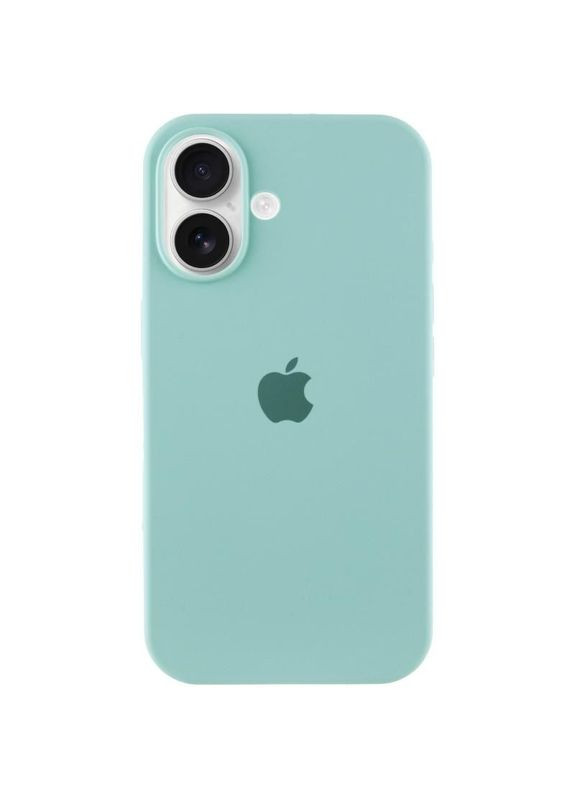 Чехол Silicone Case Full Protective (AA) для Apple iPhone 16 (6.1") Бирюзовый Epik (372845615)