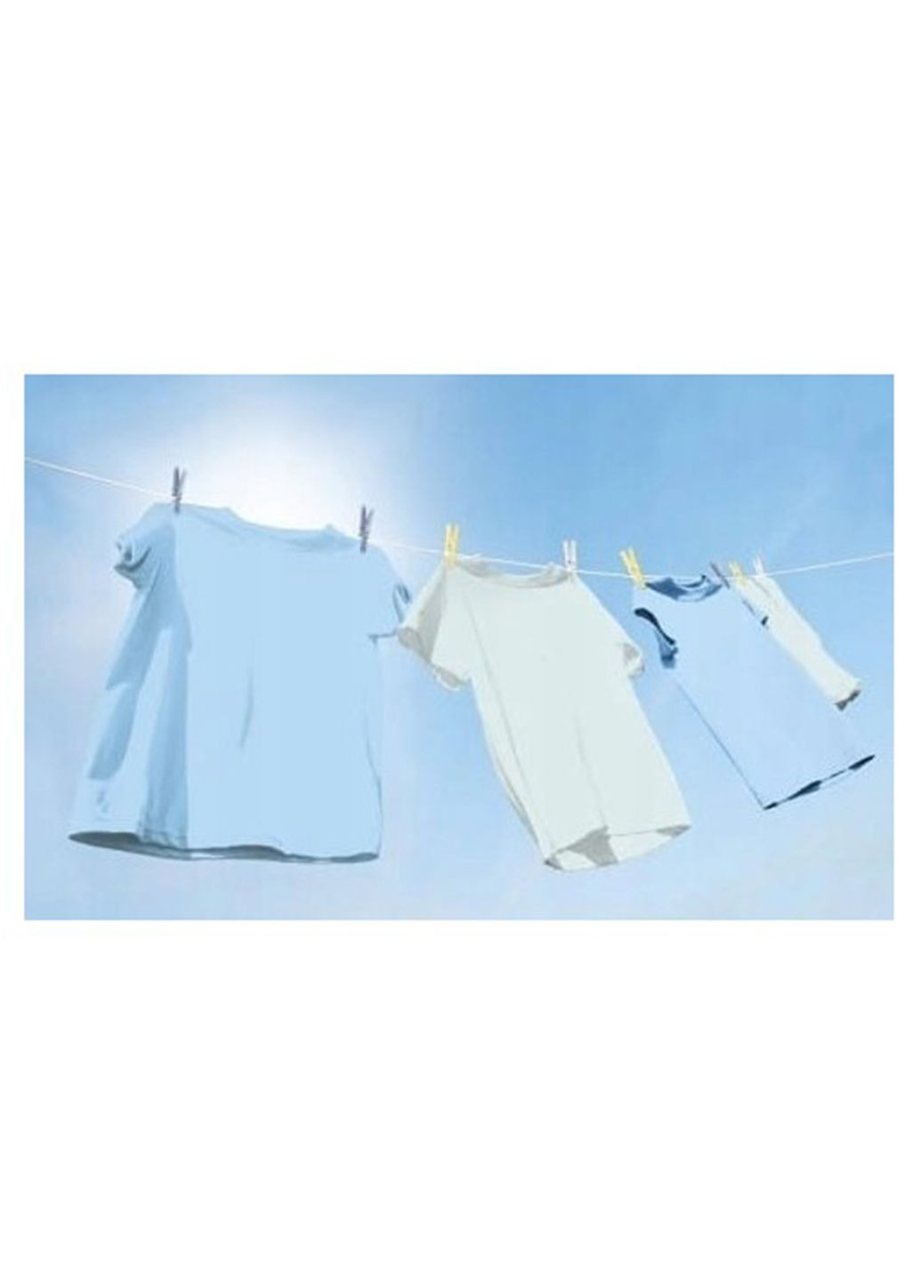 Прищіпки для білизни пластикові з металевою пружиною 100 шт комбінований Aquapur (351916897)