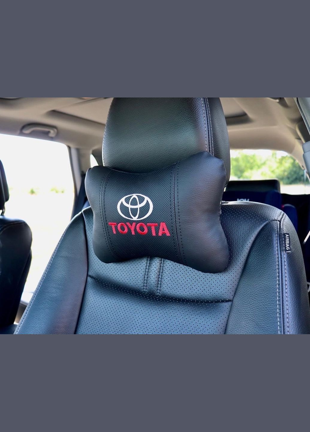 Подушка на підголовник в авто 059 Toyota (340489808)