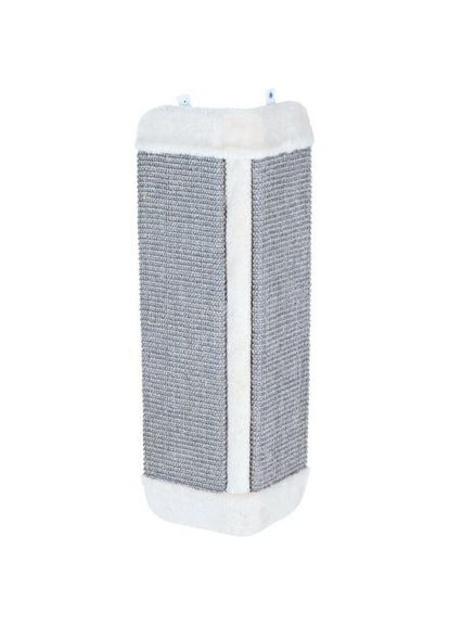 Царапка для кошек, угловая, серая, 32х60 см (сизаль/плюш) Trixie (324625253)