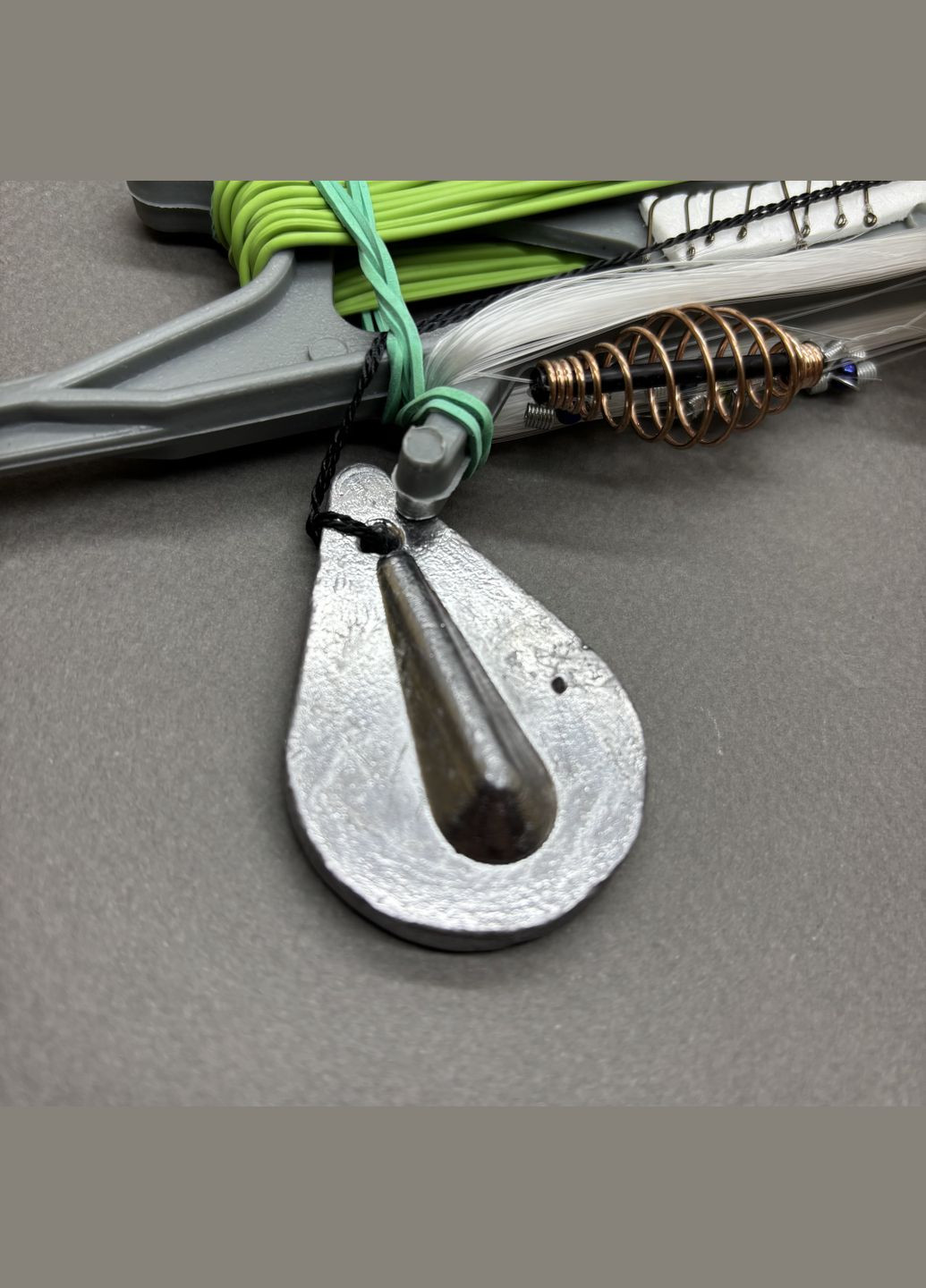 Снасть донна дві годівниці з вантажем 120г No Brand (328266999)