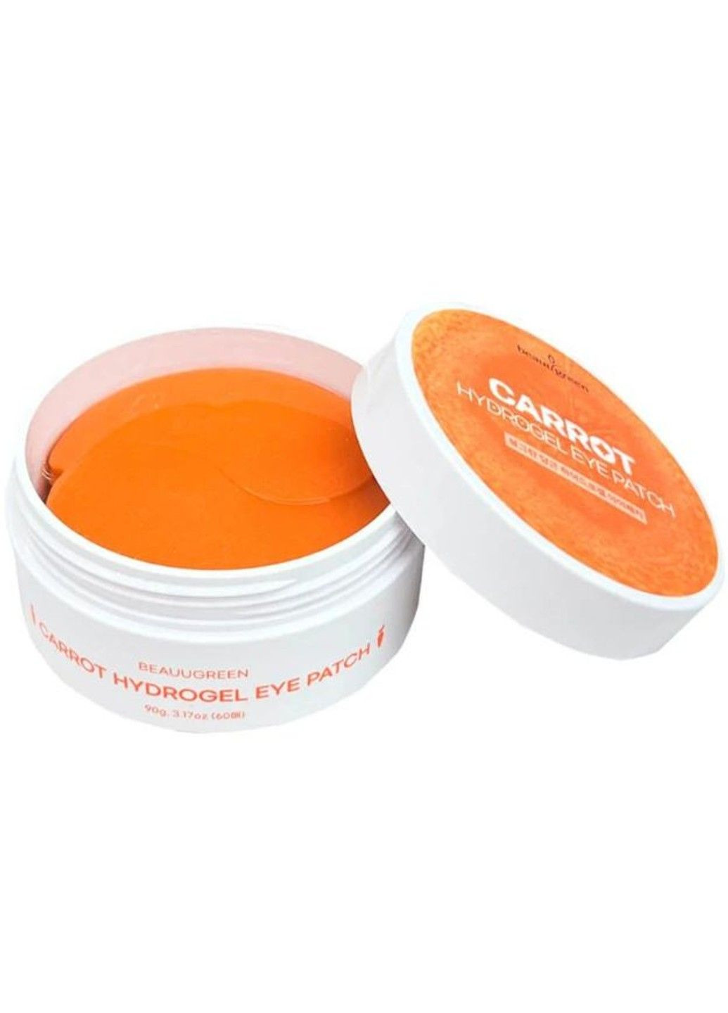 Гидрогелевые патчи Carrot Hydrogel Eye Patch 60 pc BeauuGreen (305613834)