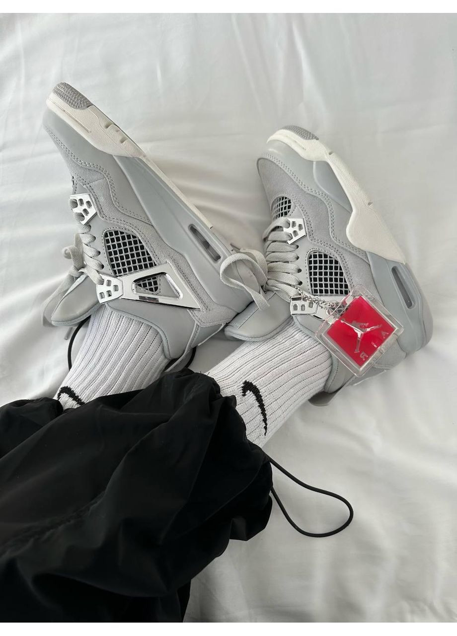 КРОССОВКИ ЖЕНСКИЕ NIKE AIR JORDAN 4 CRAFT НАЙК АИР ДЖОРДАН No Brand белые демисезоны (367114968)