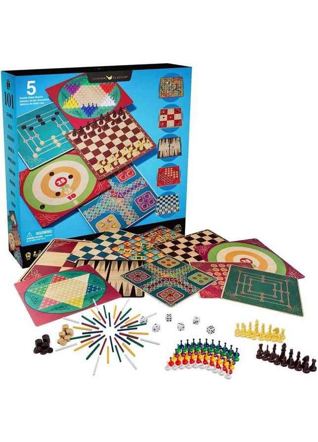 Набор настольных игр 101 игра () Spin Master SM98377/6065340 (335973699)
