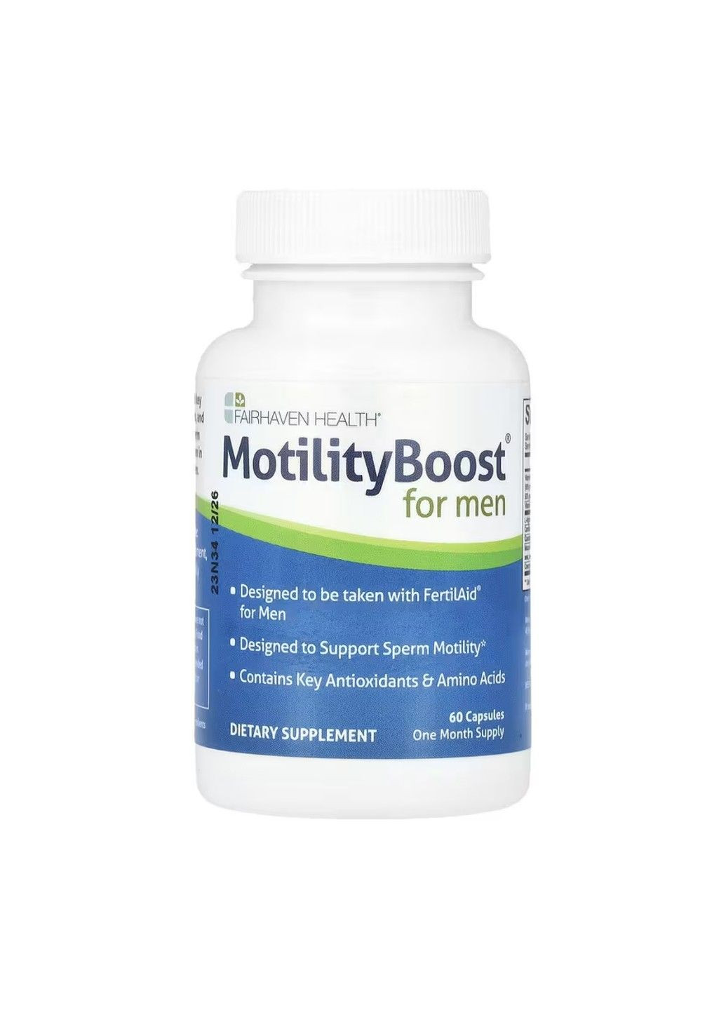 MotilityBoost® для мужчин, 60 капсул Fairhaven Health (347599973)
