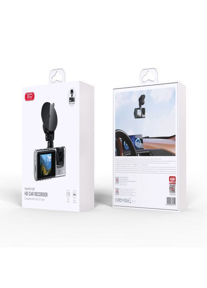 Відеореєстратор XJ03 2-inch 1080P+Камера Заднего Вида Сталевий XO (370440261)