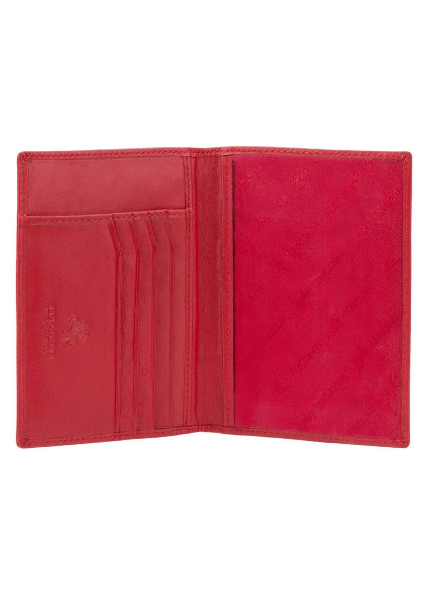 Червона шкіряна обкладинка для документів 2201 RED Visconti (303829839)