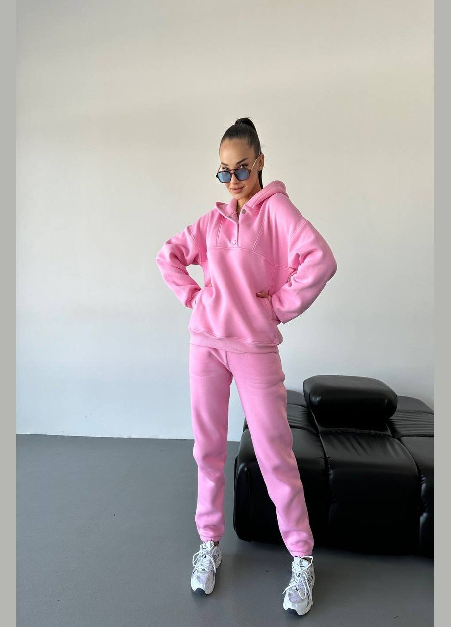 Спортивний костюм жіночий з худі на кнопках та джогерами М142.4, UMON (315480864)