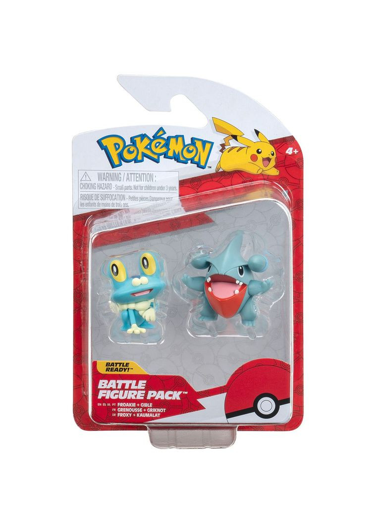 Набір ігрових фігурок W16 Гібл і Фрокі () Pokemon PKW3013 (332943769)