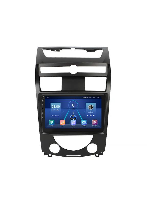 Штатная магнитола 10" для SsangYong Rexton II ver 2 2006-2012 4/32Gb 4G Wi-Fi GPS Top Санг Йонг 1 шт. Lesko (336206132)