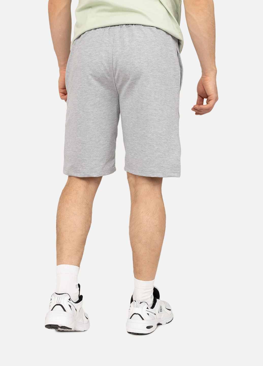 Шорти спортивні чоловічі колір світло-сірий CB-00269868 Yuki (319114983)