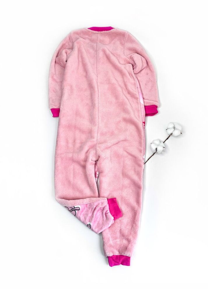 Рожева піжама кігурумі 116 см рожевий артикул л819 Nickelodeon