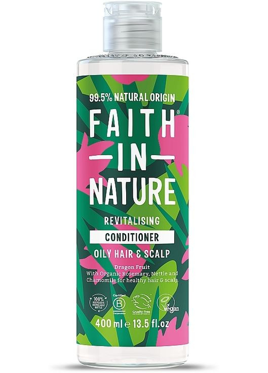 Натуральний кондиціонер із фруктом дракона Dragon Fruit Revitalising Conditioner Oily Hair & Scalp 400ml (1029606-32401793) Faith In Nature (368740635)