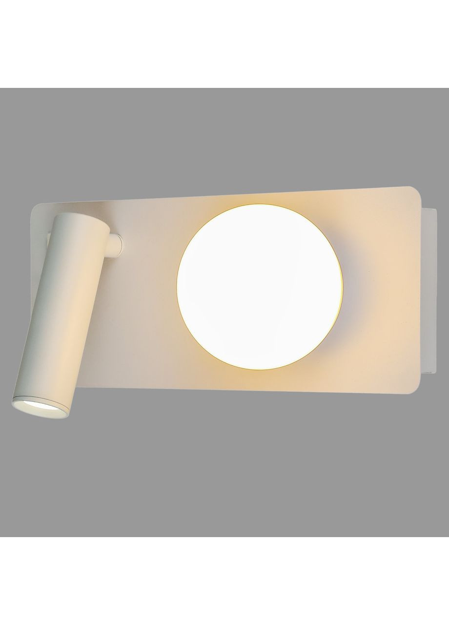 Настінний світильник/бра з вимикачем на праву сторону (74-W2501B RT WH) No Brand (372005075)