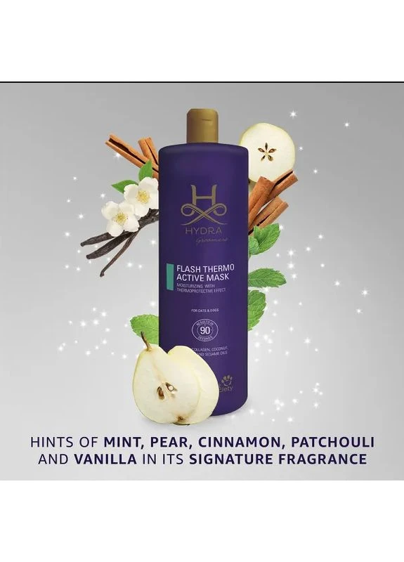 Маска для собак и котов Flash Thermo Active Deep Conditioner увлажняющая 900 мл 24101 Hydra (266423177)