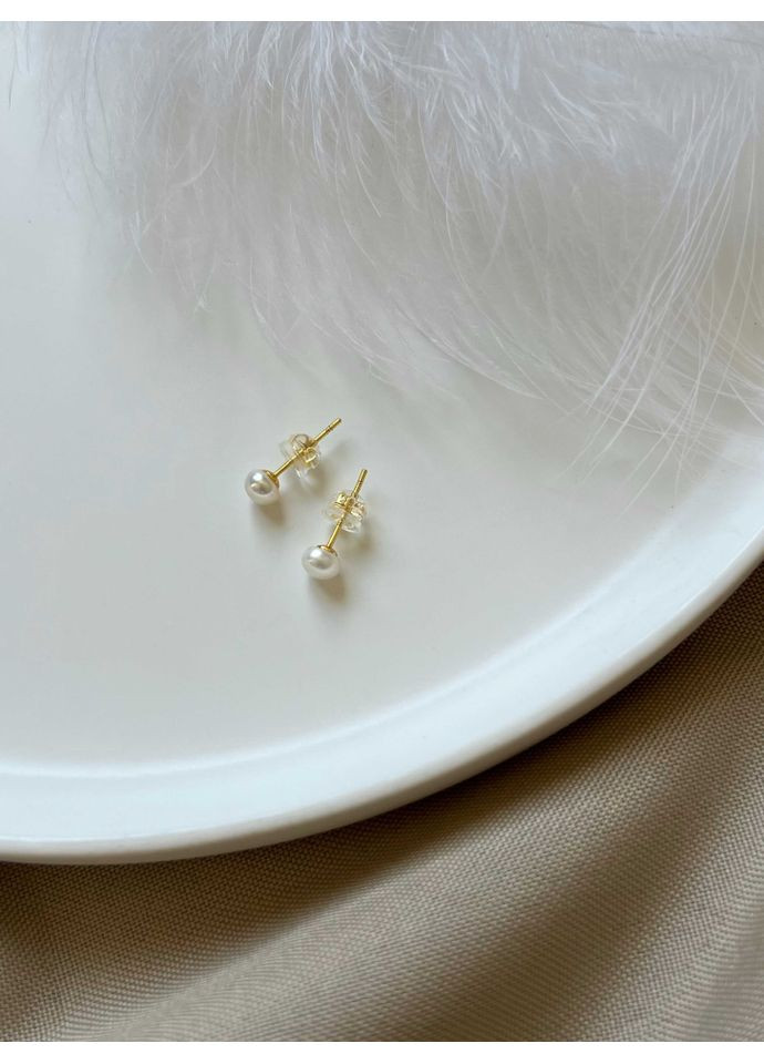 Сережки-пусети з перлинами 5375 LeBijou (367580296)